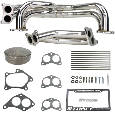 TOMEI EXHAUST MANIFOLD KIT EXPREME EJ TWIN SCROLL WRX/STI EQUAL LENGTH with TITA