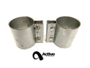 G8X exhaust torca clamp 70mm – set pair 2019+ X3M / X4M, 2021+ M3 / M4. 2023+ M2-1