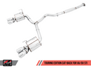 AWE Touring Edition Exhaust for VA STI / GV WRX / GV STI Sedan - Chrome Silver Quad Tips (102mm)-4