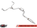 AWE Touring Edition Exhaust for VW MK7.5 GTI - Chrome Silver Tips-4