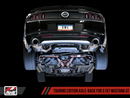 AWE Touring Edition Axle-back Exhaust for the S197 Ford Mustang GT - Chrome Silver Tips-6