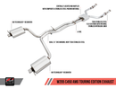 AWE Touring Edition Exhaust for Mercedes-Benz W205 AMG C43 / C450 / C400-1