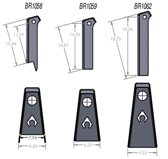 Artec Industries Shock Tower Cutout (Pair)