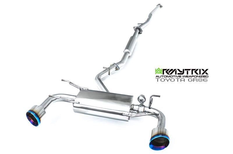 ARMYTRIX Valvetronic Exhaust System Toyota GR86 2022+ | Subaru BRZ 2.4L Non-OPF 2013+