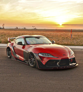 FSPE Toyota Supra (A90/A91) Chassis Mounted Front Splitter V3 - 0