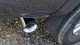 Corsa 16-18 Toyota Tacoma V6 Sport Cat-Back Single Rear Exit w/ Single 4in Polished Tip - 0