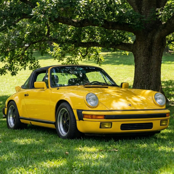 Porsche 911 RUF Yellow Bird-Style Front Spoiler – Polyurethane Narrow Body (1974–1989)