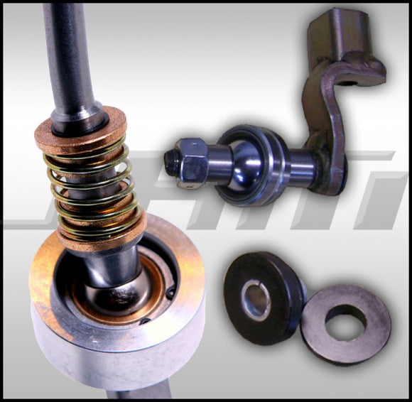 JHM Trio Package - Solid Shifter, Linkage and Bushing for 02-03 B6 A4 3.0l V6 only (6-speed)