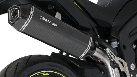 Remus 2017 Triumph Tiger Sport 1050 NH01 92.7 kW (Euro 4) Hexacone Carbon Slip On w/Sound Insert