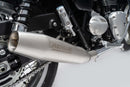 Remus 21+ Triumph Bonneville T100/T120 84mm SS Matte Tapered Muffler (w/Cat Converter) - Right-1