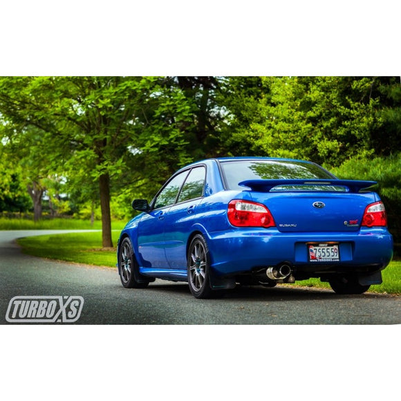 Turbo XS 02-07 WRX-STi Catback Exhaust Polished Tips