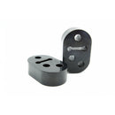 Turbo XS Universal 12mm Two Position Polyurethane Exhaust Hanger - Black-1