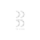 King Engine Bearings Toyota 5R/2M/4M/5ME/5MGE/7MGE/7MGTE Thrust Washer Set-2