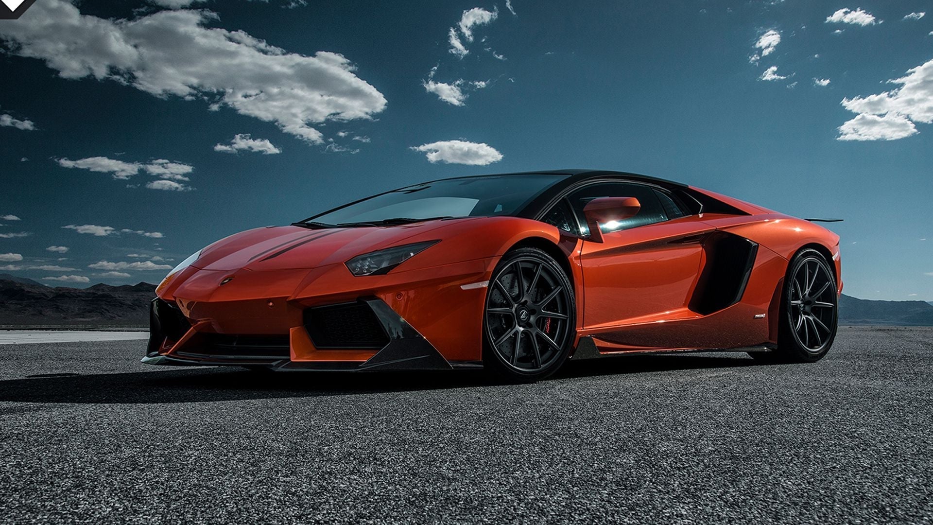 LAMBORGHINI AVENTADOR ZARAGOZA EDIZIONE AERO FRONT SPOILER - 0