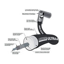 Moroso Chevrolet Small Block Ignition Wire Set - Ultra 40 - Unsleeved - Non-HEI - Over Valve - Black-2