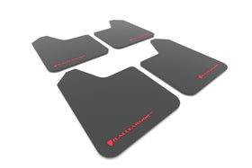 Rally Armor Universal Fit (No Hardware) Black UR Mud Flap w/ Red Logo