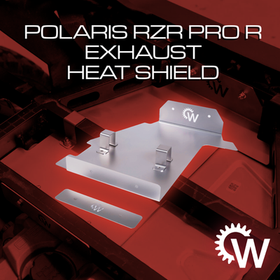 RZR Pro R Exhaust Heat Shield