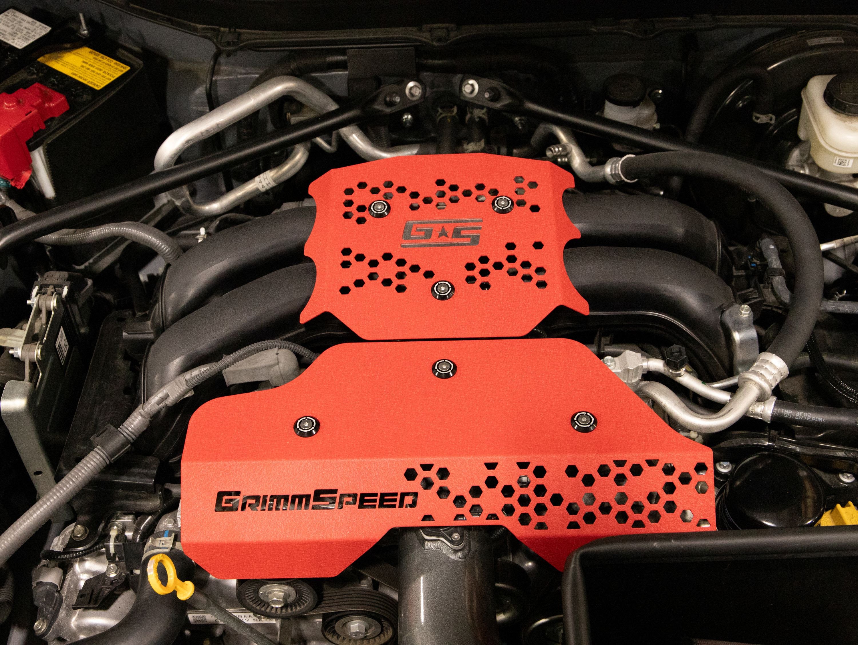 GrimmSpeed 2nd Gen Pulley and Engine Cover Kit - 2022+ Subaru BRZ, Toyota GR86