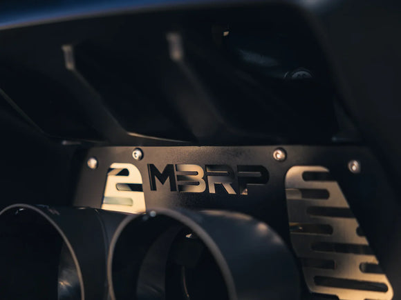 Single Wall, Angle Cut, Dual 4-Inch Outlet Tip with Shield, T85329