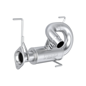2022-2026 Polaris RZR PRO R with the MBRP® Performance Series, Perforated Core, Slip-on Exhaust