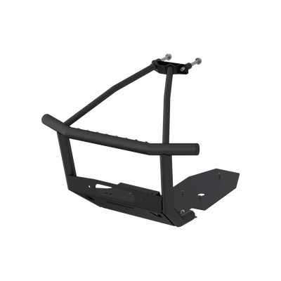 Black-Coated, Steel, Front Race Bumper, AC-9219-12