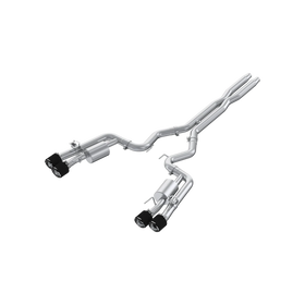 MBRP 2024 Ford Mustang Dark Horse 3in Dual Split Rear Exit Exhaust w/ Quad CF Tips - T304