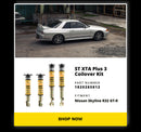 ST XTA Plus 3 Coilover Kit Nissan Skyline R32 AWD-5