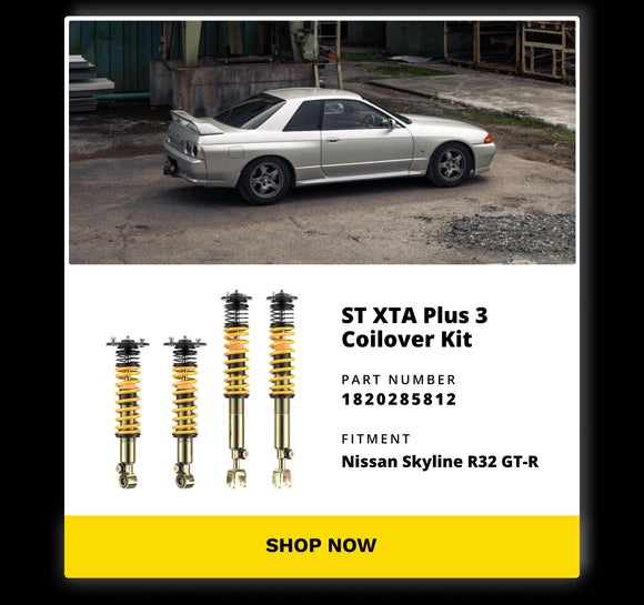 ST XTA Plus 3 Coilover Kit Nissan Skyline R32 AWD