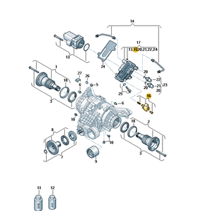 Actuator repair kit. Solenoid valve. 0BF598079 - 0