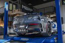 MBRP 14-19 Corvette 6.2L (NPP Models Only) T304SS 3in Cat-Back Dual Split w/ Quad Carbon Fiber Tips-8