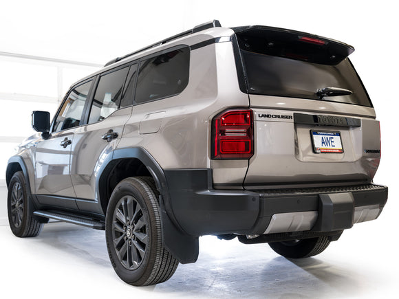 AWE Tuning 2024+ Toyota Land Cruiser / 2025+ Toyota 4Runner 0FG Cat-Back Exhaust w/ BashGuard
