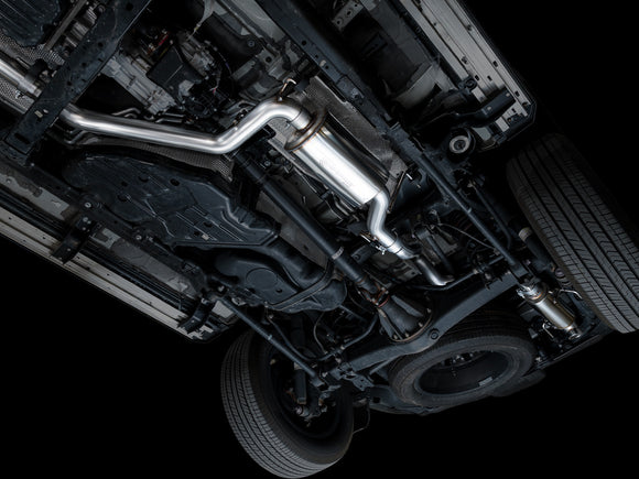 AWE Tuning 2024+ Toyota Land Cruiser / 2025+ Toyota 4Runner 0FG Cat-Back Exhaust w/ BashGuard