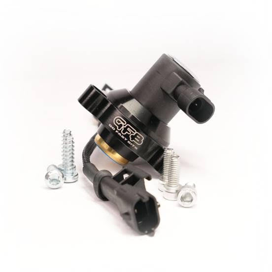 GFB DIVERTER VALVE, INTEGRATED SOLENOID BMW N13, N20, and N55