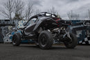 MBRP CAN-AM MAVERICK R 2024 2025 3" TURBO BACK, SINGLE SLIP-ON SYSTEM WITH CATAL-2