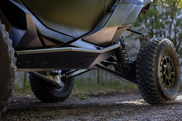 Black-Coated Steel, Rock Slider Kit, AC-9219-04