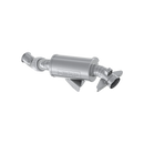 MBRP CAN-AM MAVERICK R 2024 2025 3" TURBO BACK, SINGLE SLIP-ON SYSTEM WITH CATAL-1