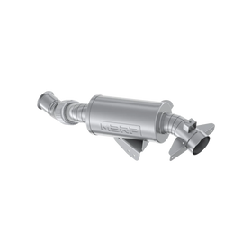 MBRP CAN-AM MAVERICK R 2024 2025 3" TURBO BACK, SINGLE SLIP-ON SYSTEM WITH CATAL