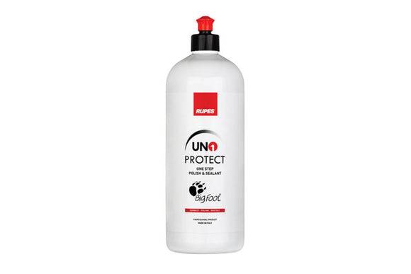 RUPES ONE STEP POLISH AND SEALANT COMPOUND – UNO PROTECT 1 bottle. 1000ml (33.8oz) ea