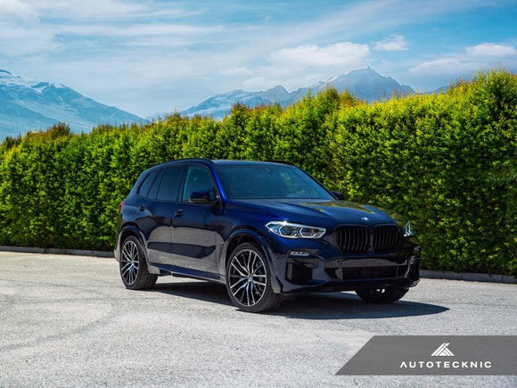 AutoTecknic Dry Carbon Winglet Splitters - BMW G05 X5 M-Sport