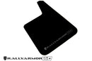 Rally Armor Universal Fit (No Hardware) UR Plus Black UR Mud Flap w/ Grey Logo-1