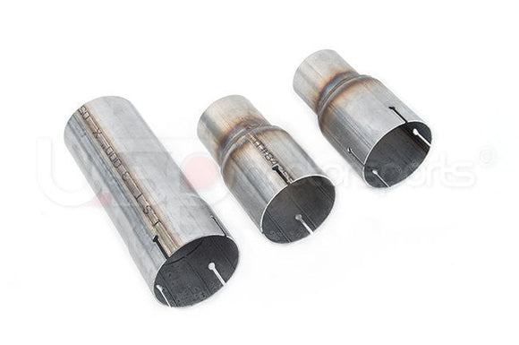 USP 3" Stainless Steel Downpipe: MK7 GTI, Golf, A3 FWD (Catted)