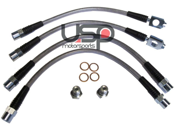USP Stainless Steel Brake Line Kit- B6/B7 A4/S4