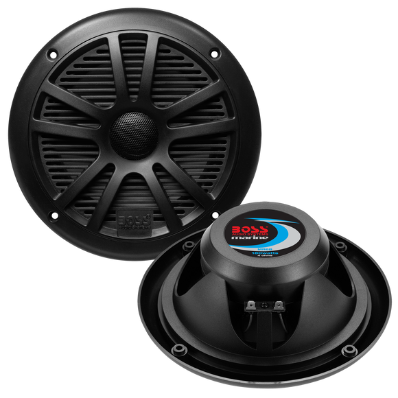 Boss Audio Systems Marine 6.5in Speakers / 180 Watts Per Pair / 2 Way