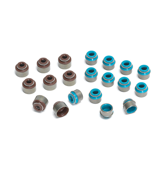 Supertech Honda 5.5mm Viton Exhaust Valve Stem Seal - Set of 8