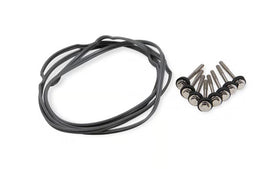 Mr. Gasket Fabricated Aluminum Valve Covers with Coil Stands - Silver 1999-2017 GM LS Series Engines - 0