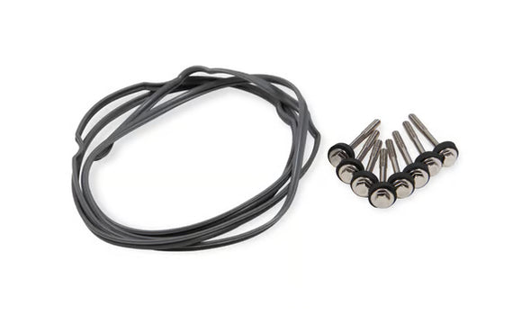 Mr. Gasket Fabricated Aluminum Valve Covers with Coil Stands - Silver 1999-2017 GM LS Series Engines