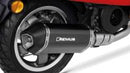 Remus 2016 Vespa Vespa Primavera 125ie 3V Sport Exhaust Carbon Slip On w/Connection Tube-1