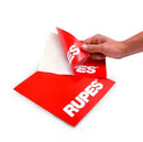 RUPES logo double-sided window sticker. ideal for store windows. doors. or deliv-1