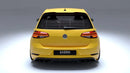 Zaero Design VW Golf R Mk7.5 EVO-1 Gloss Black Rear Diffuser | ZA-VW-GOLF-75-R-DF-7