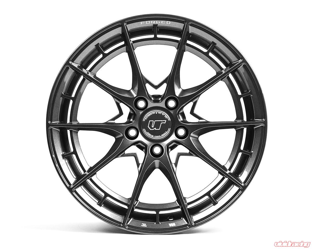 VR Forged D03-R Wheel Package Audi A3 S3 | VW Golf MK7 18x8.5 Gunmetal - 0